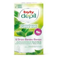 Facial Hair Removal Strips Depil Byly (12 uds)